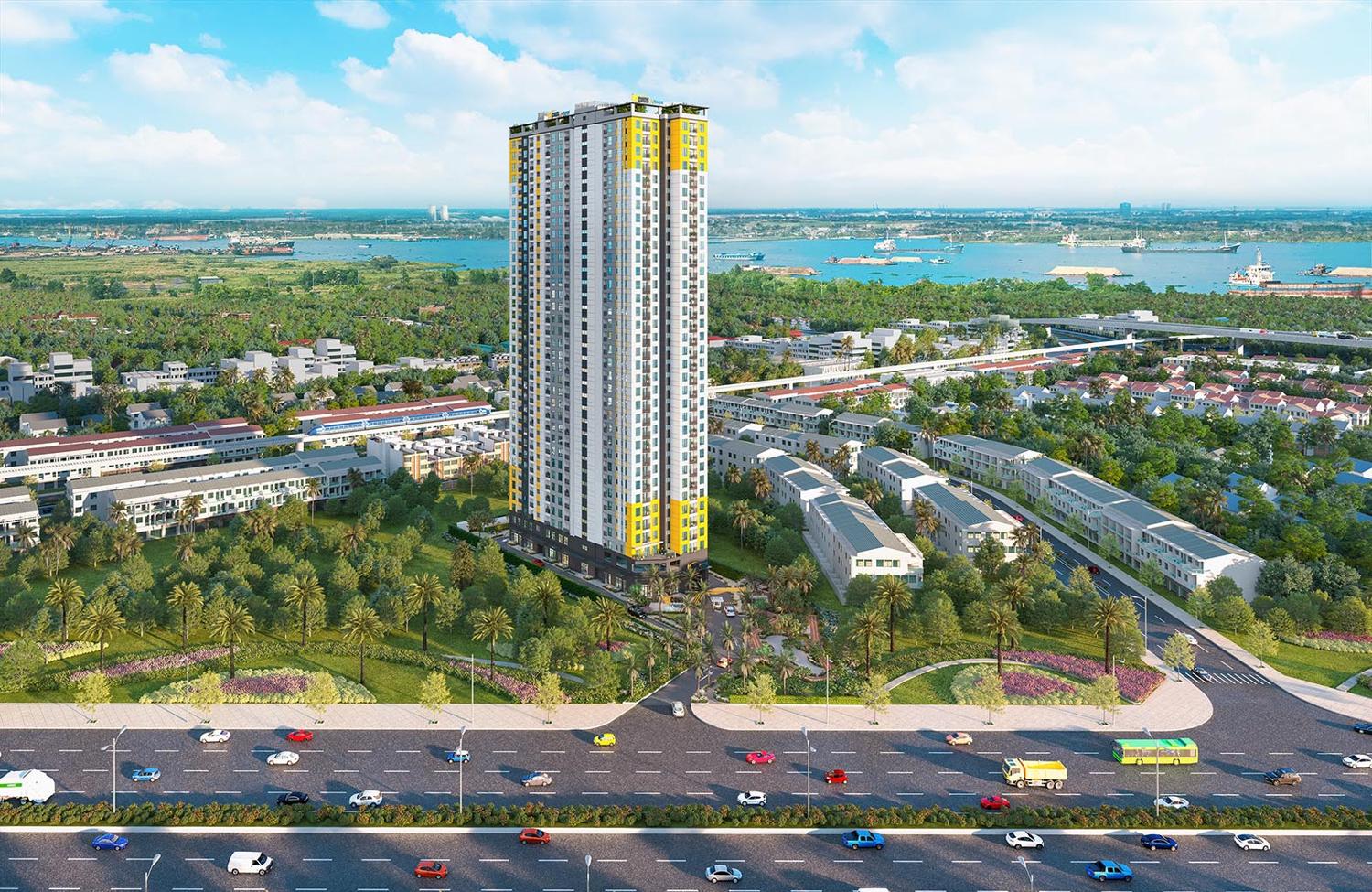 Phối cảnh Bcons Avenue