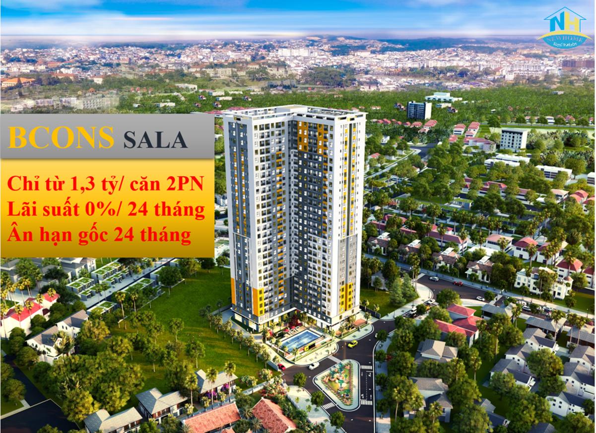 Phối cảnh dự án Bcons Sala
