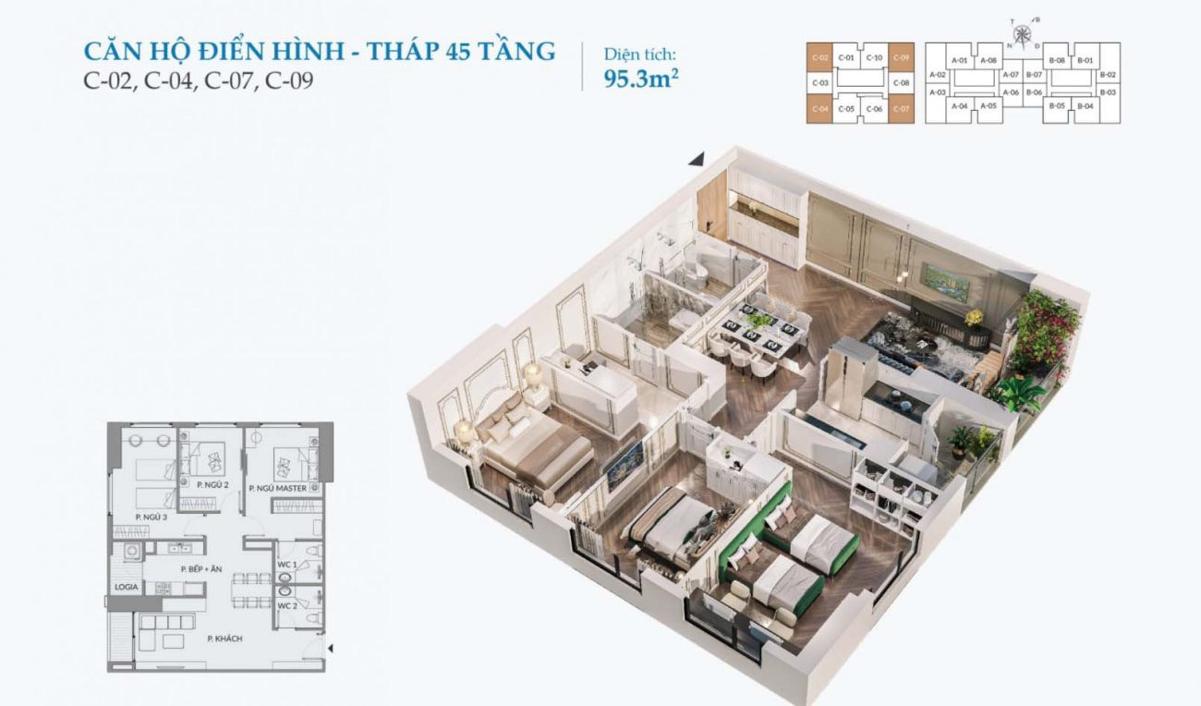 Grand Sunlake Mặt bằng & thiết kế dự án Grand Sunlake