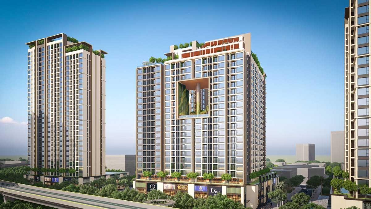 Phối cảnh dự án Opal Luxury