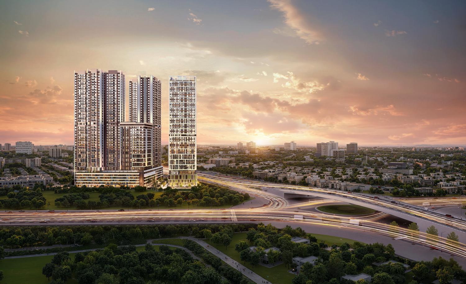 Phối cảnh Sky Zen