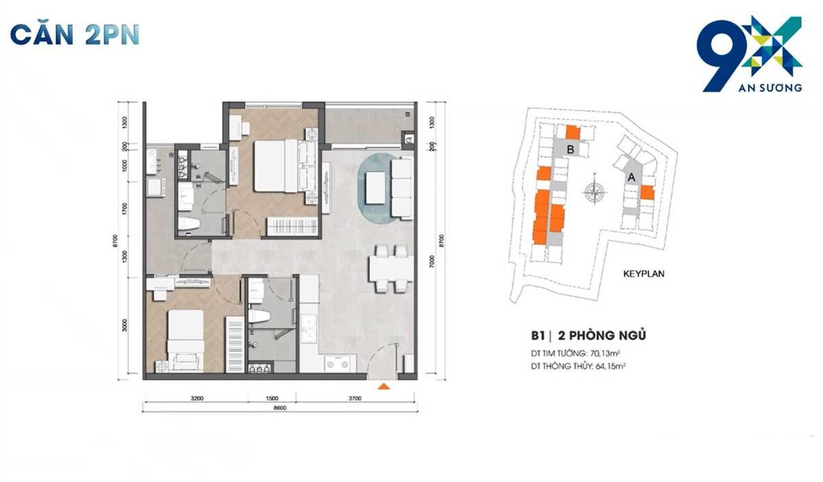 9X An Sương Thiết kế dự án căn hộ 9X An Sương
