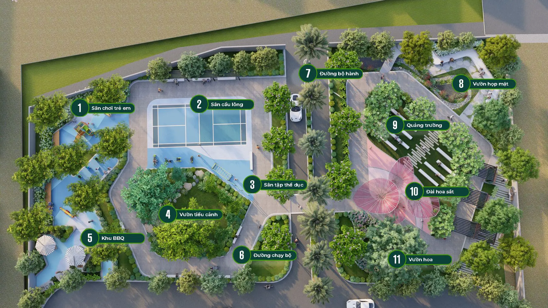 Căn hộ Iris Tower Bình Dương Tiện ích nội khu dự án Iris Tower