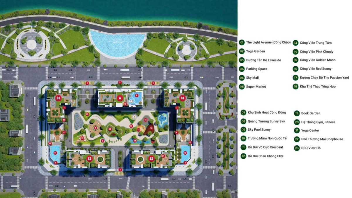 LDG Sky Tiện ích nội khu dự án căn hộ LDG Sky