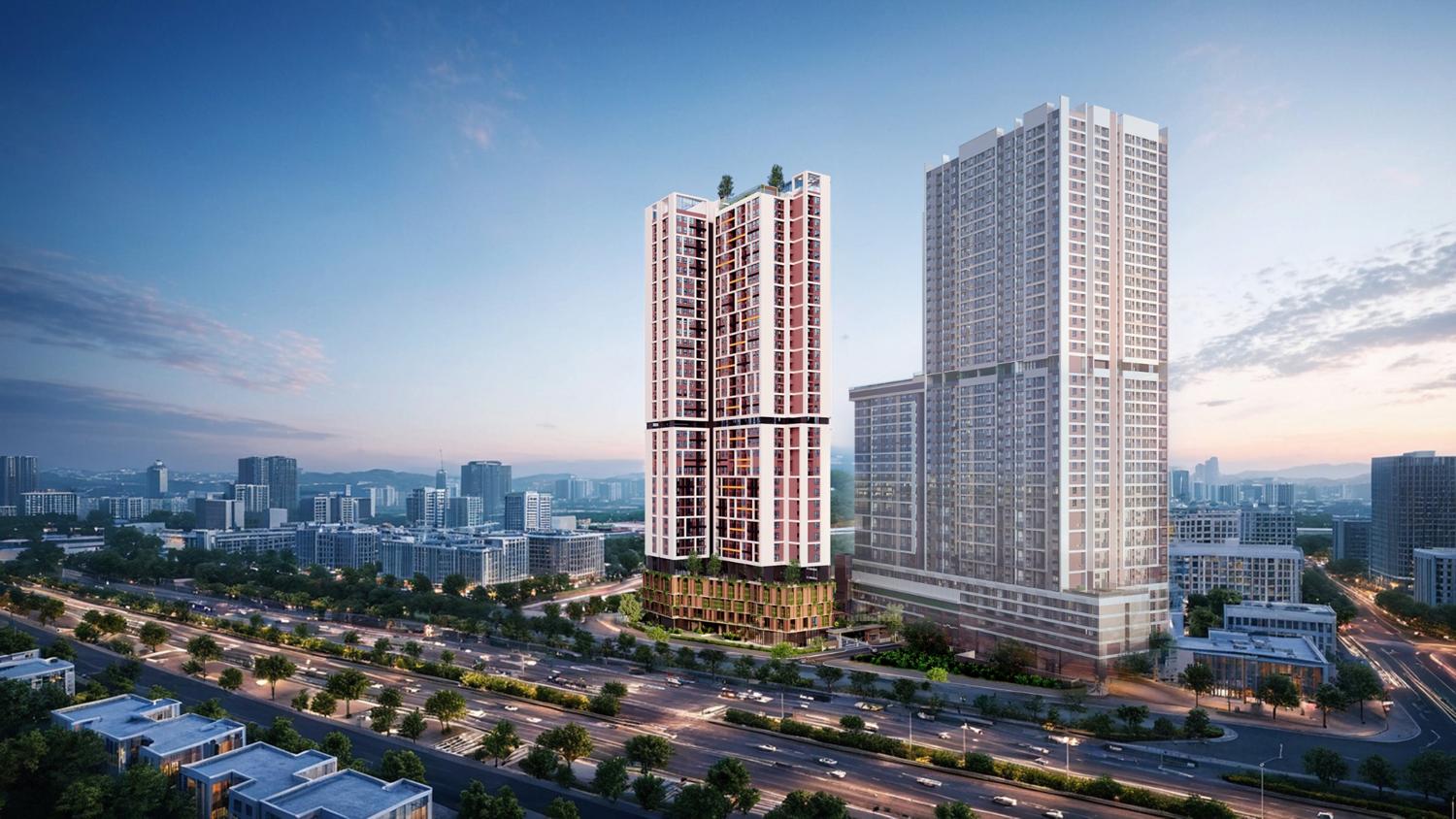 Phối cảnh Sky Zen