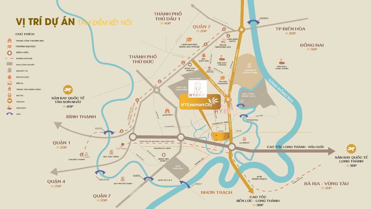Vị trí dự án The Hybrid
