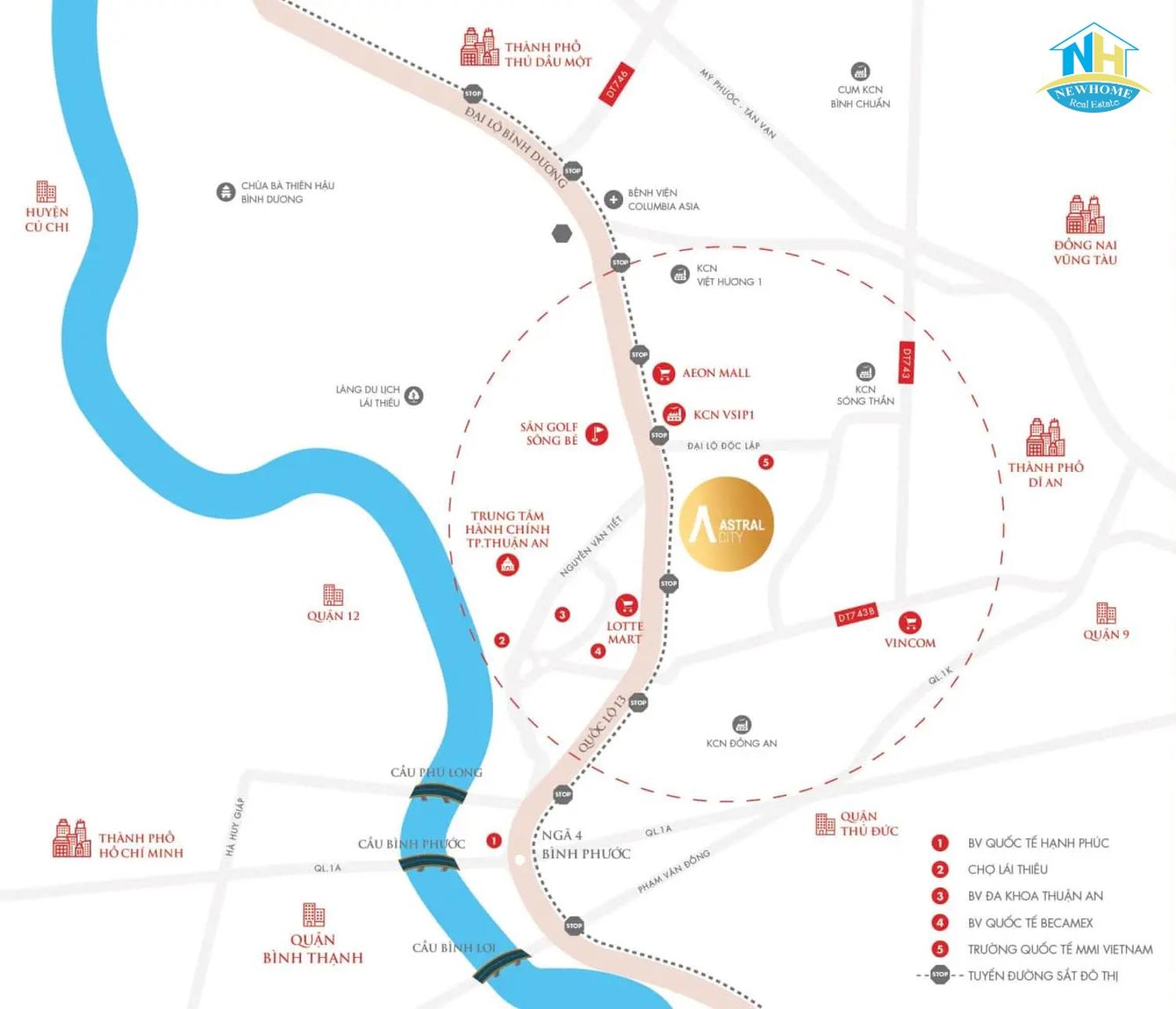 Boulevard Royale Vị trí dự án Boulevard Royale