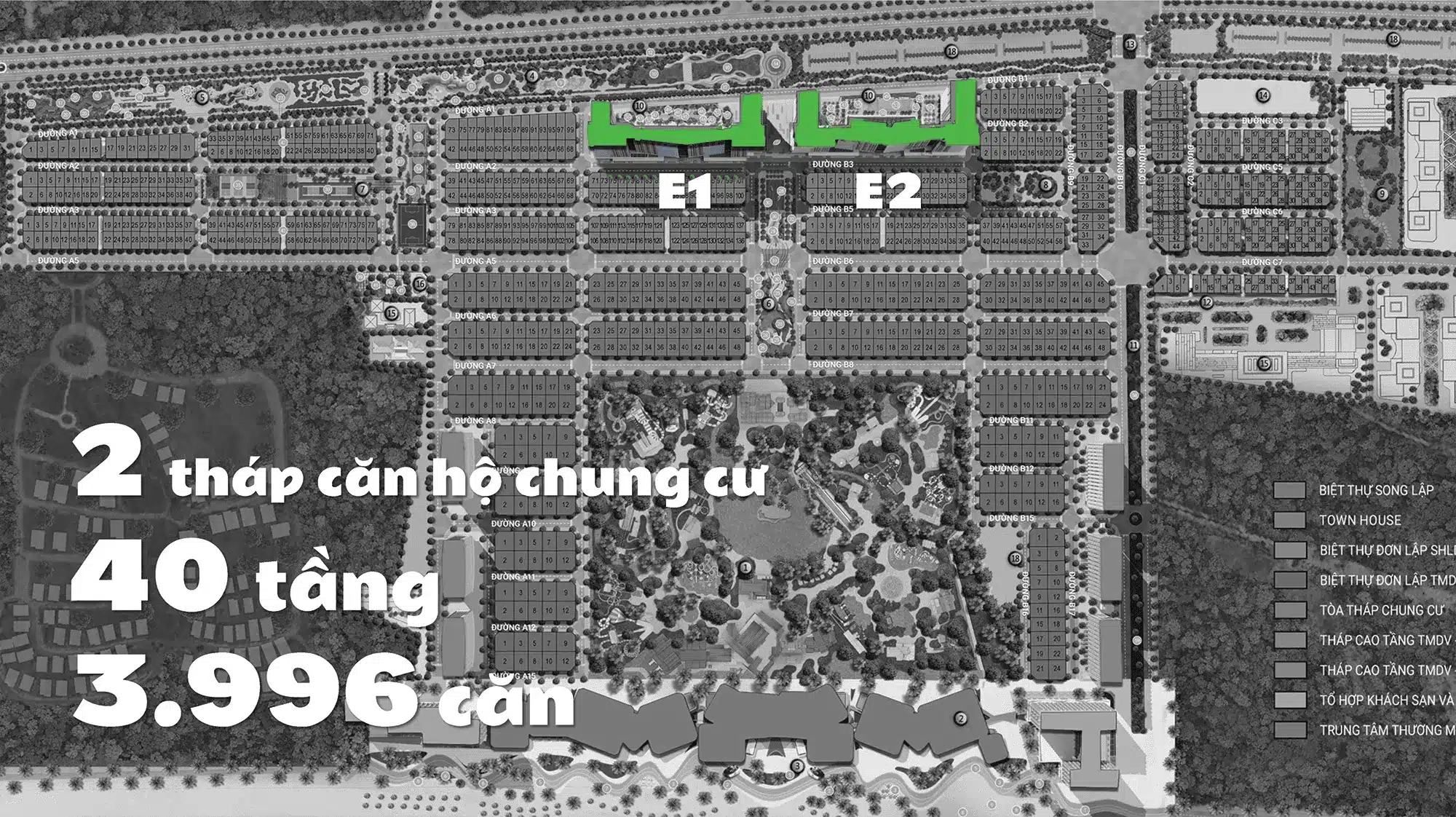 Blanca City Mặt bằng & thiết kế Blanca City