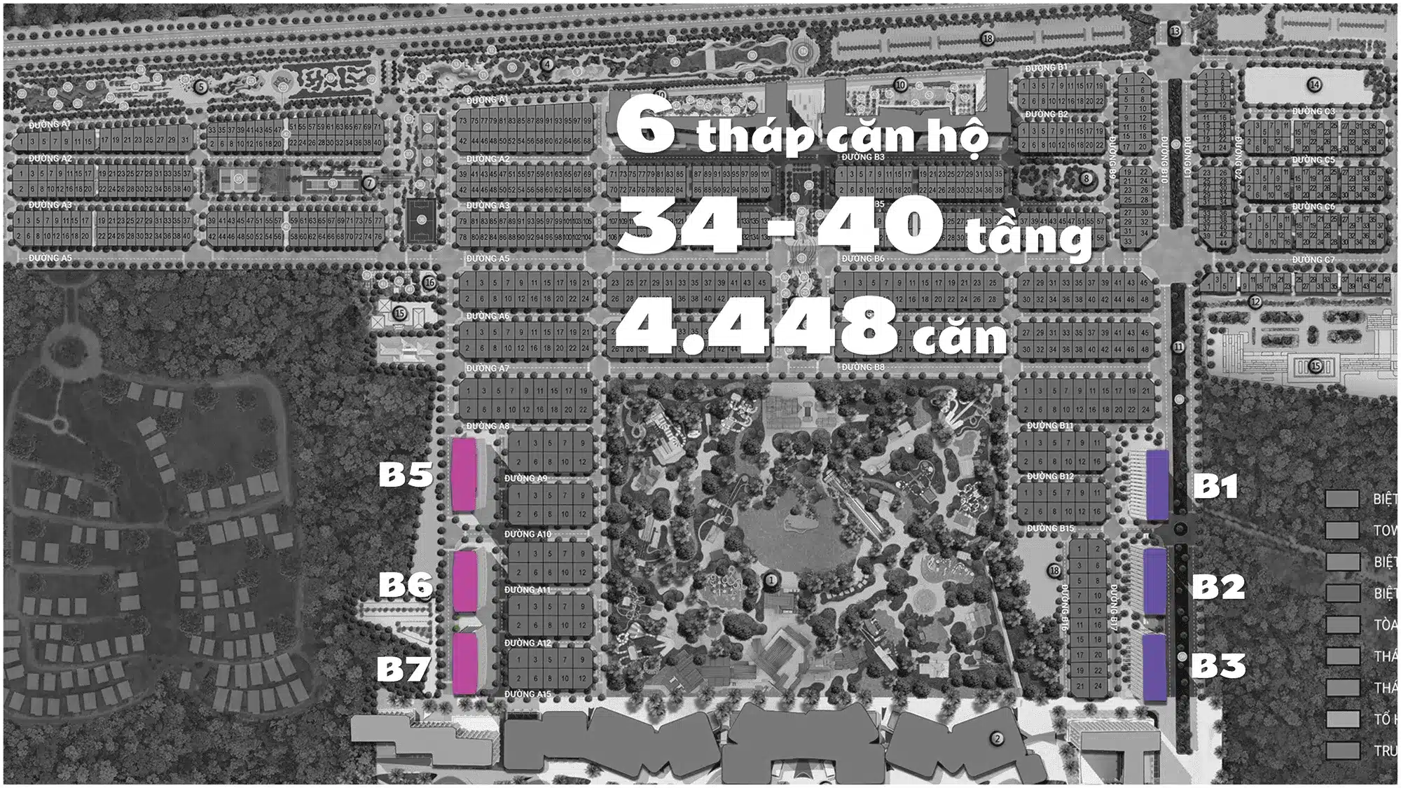 Blanca City Mặt bằng & thiết kế Blanca City