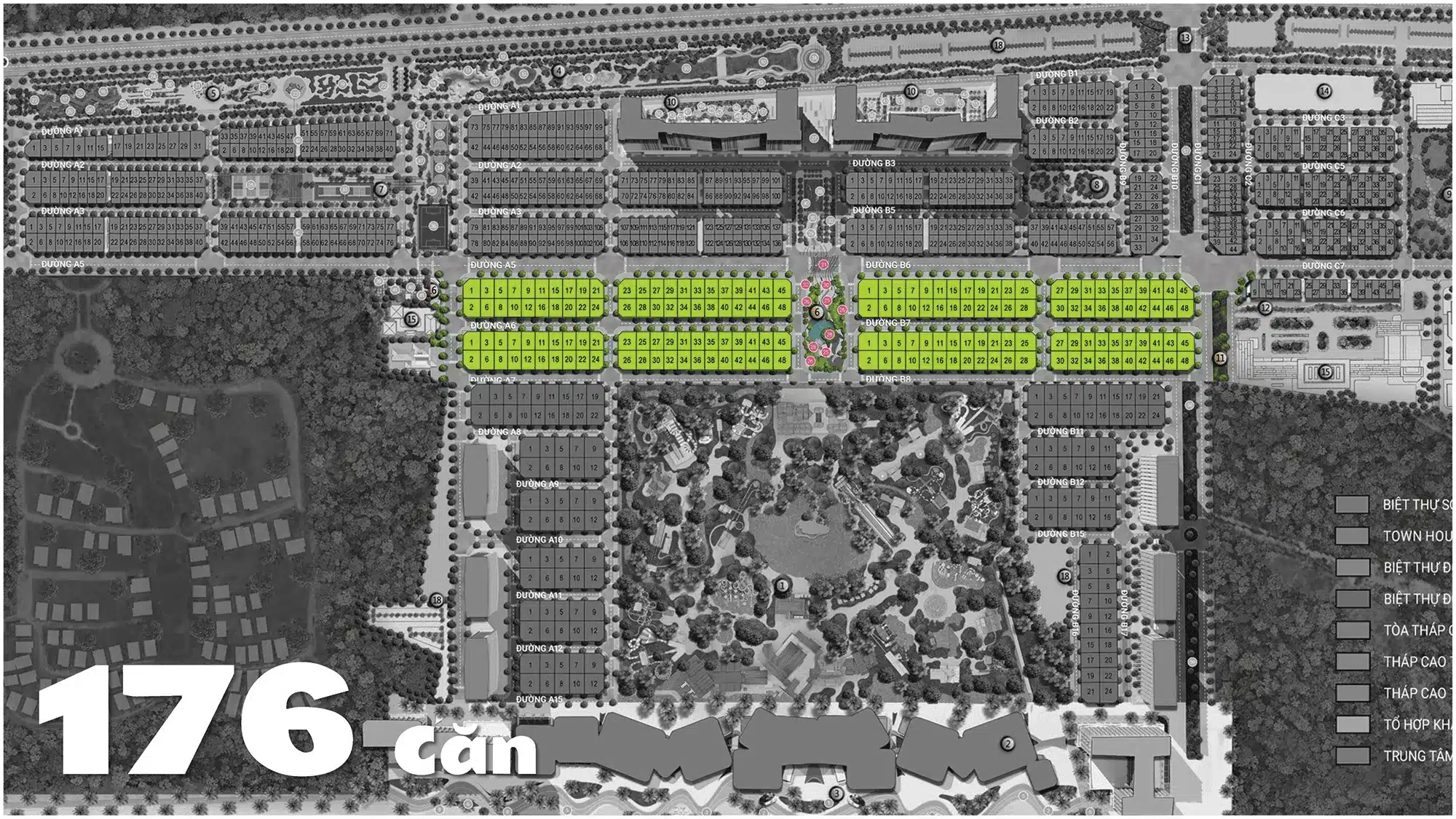 Blanca City Mặt bằng & thiết kế Blanca City