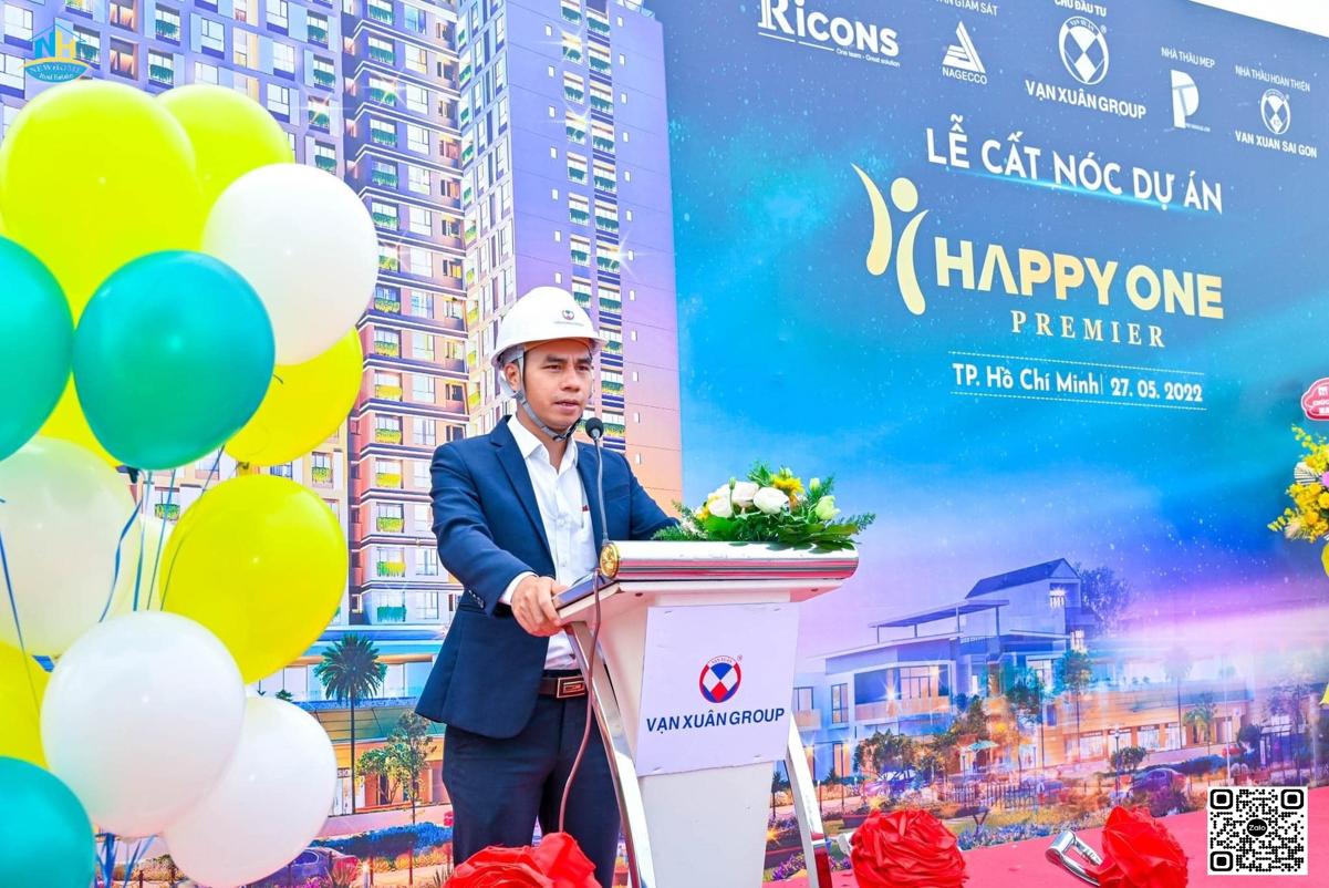 Dự án căn hộ Happy One Premier Quận 12 Lễ cất nóc dự án Happy One Premier
