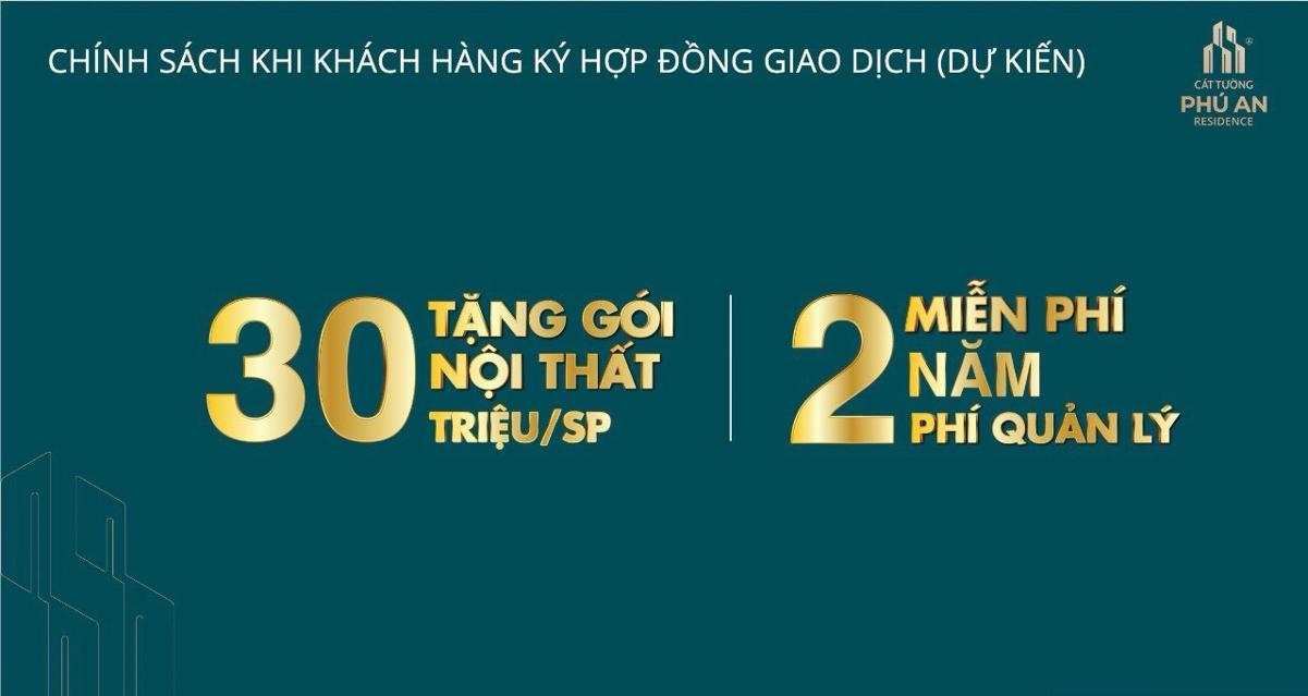 Cát Tường Phú An Chính sách căn hộ dự án Cát Tường Phú An