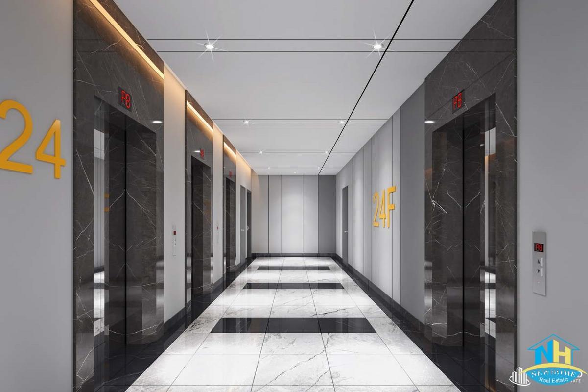 Tiện ích sảnh chờ thang máy Bcons Sala