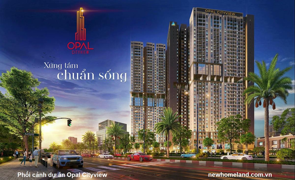 Dự án Opal City View Bình Dương Phối cảnh dự án Opal Cityview Bình Dương