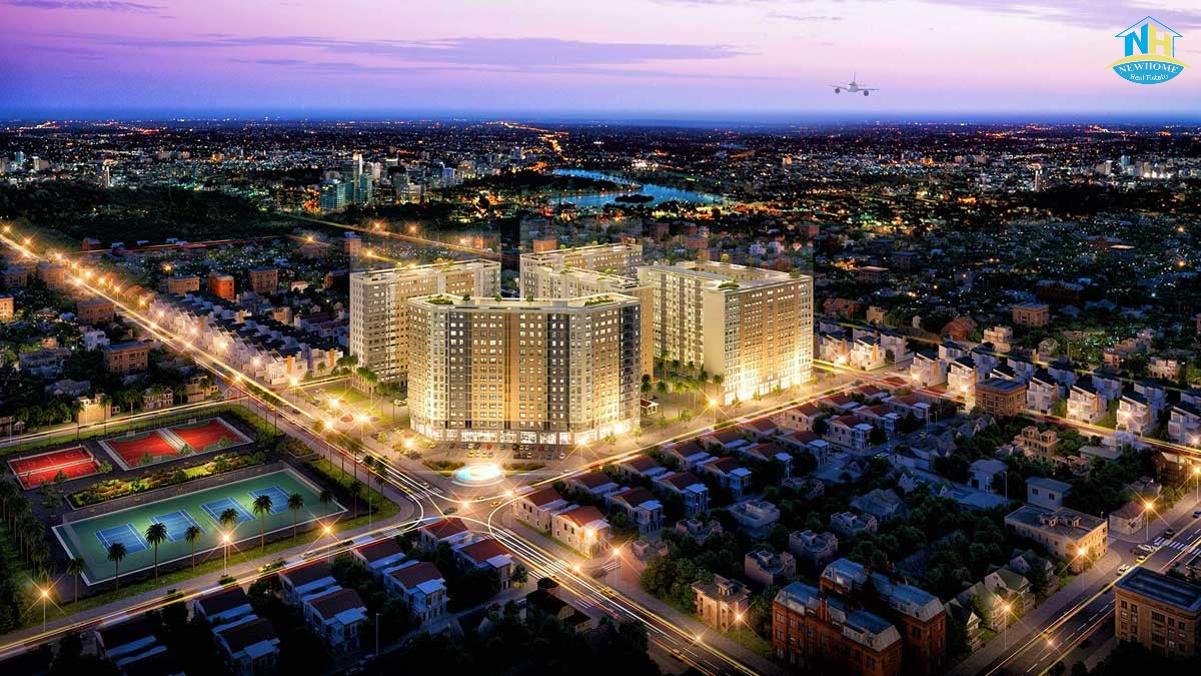 Green Town Bình Tân Phối cảnh dự án Green Town