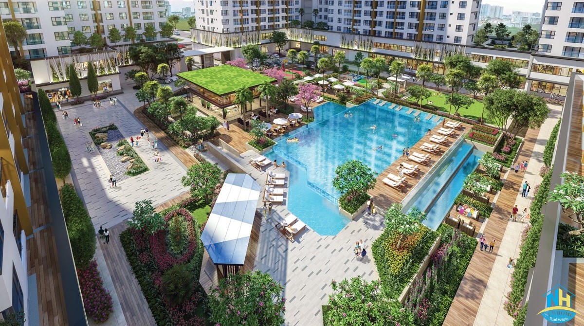 Akari City Bình Tân Tiện ích hồ bơi Akari City