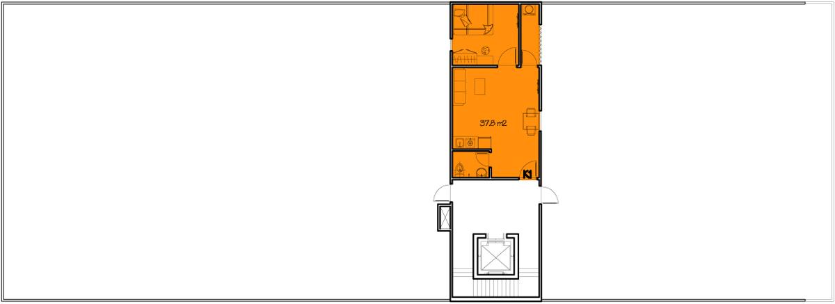 Mặt bằng căn hộ K-Home