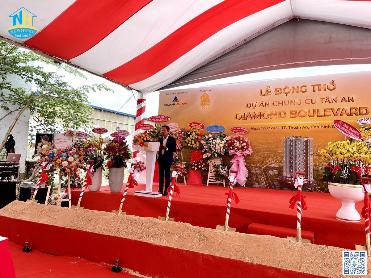 Diamond Boulevard Thuận An Lễ động thổ ngày 17/07/2022 Diamond Boulevard
