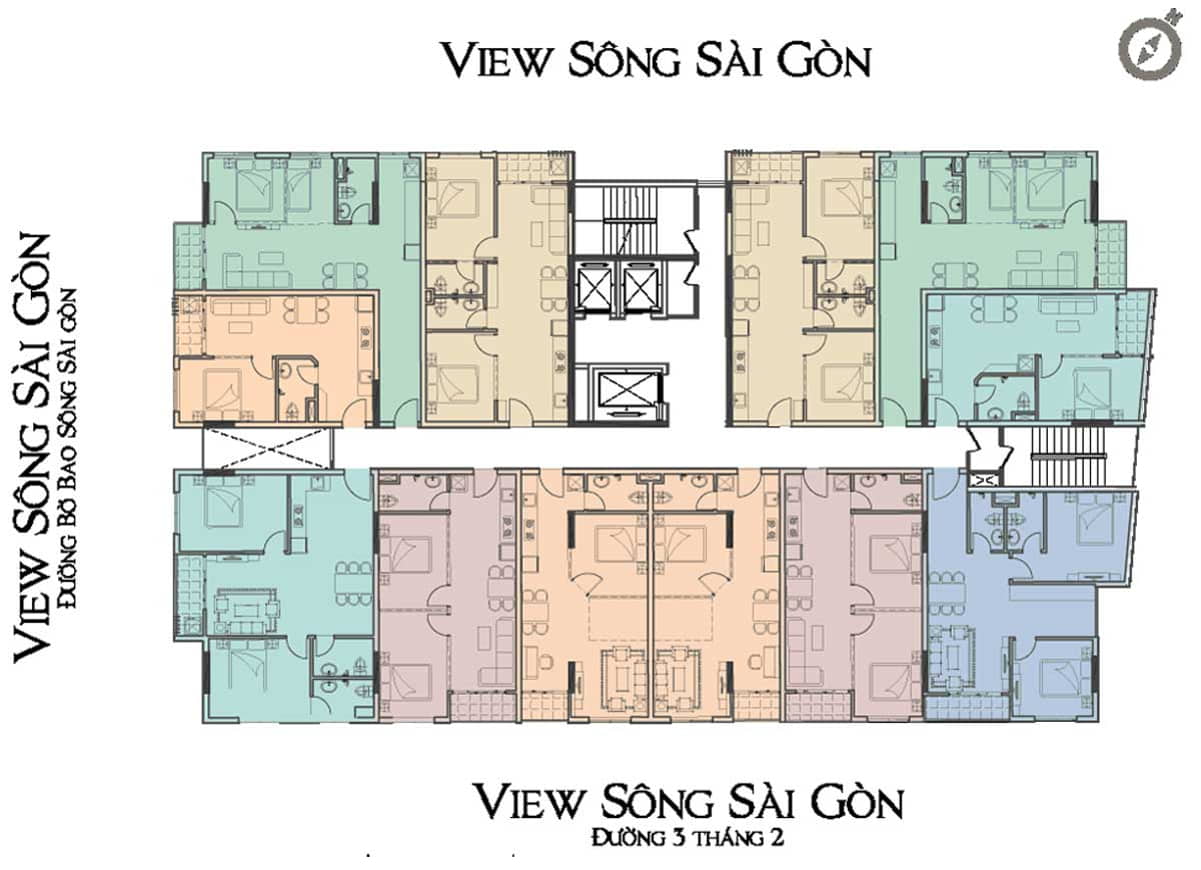 Vista Riverside Bình Dương Mặt bằng dự án Vista Riverside