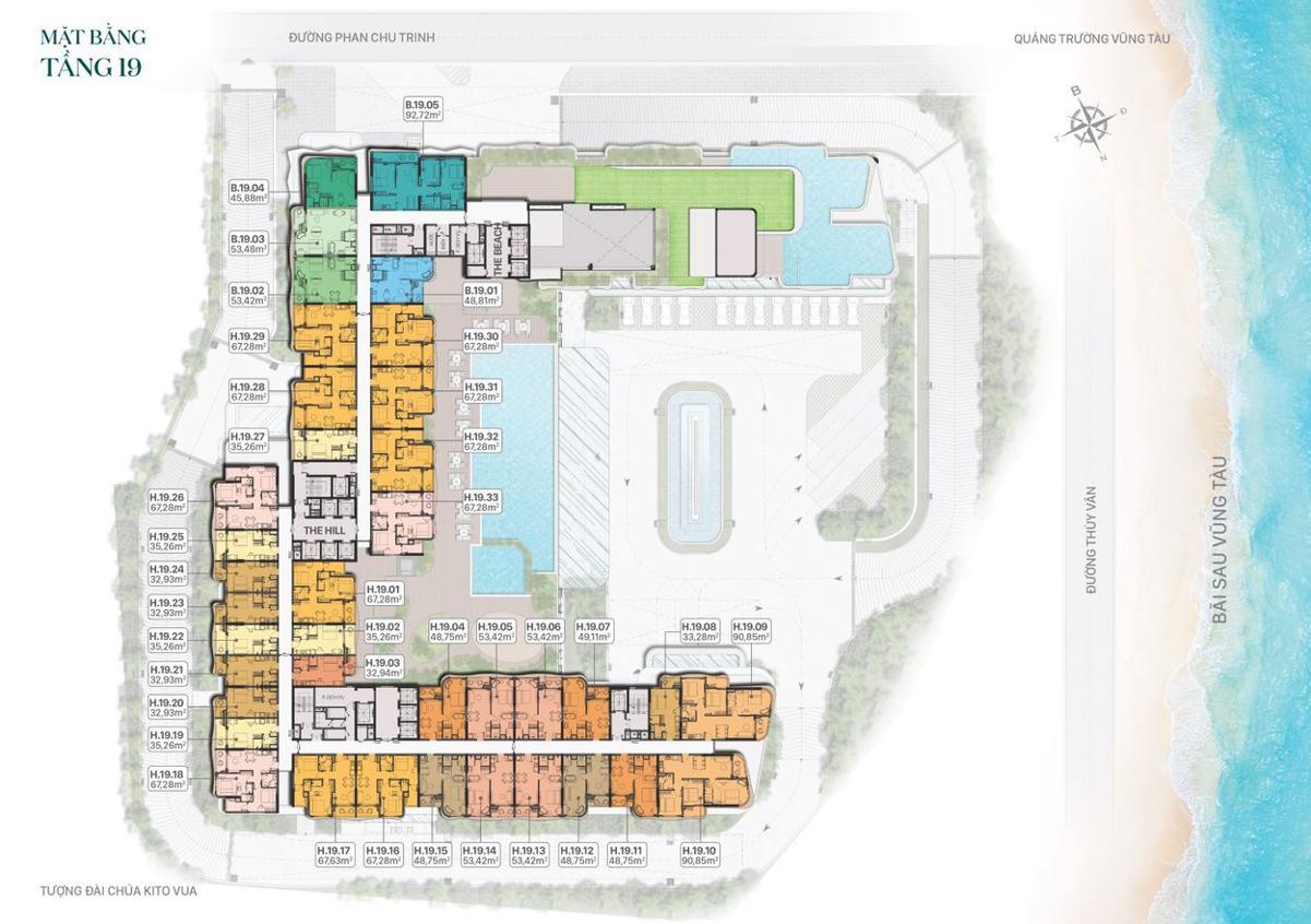 Mặt bằng dự án Five Seasons Homes