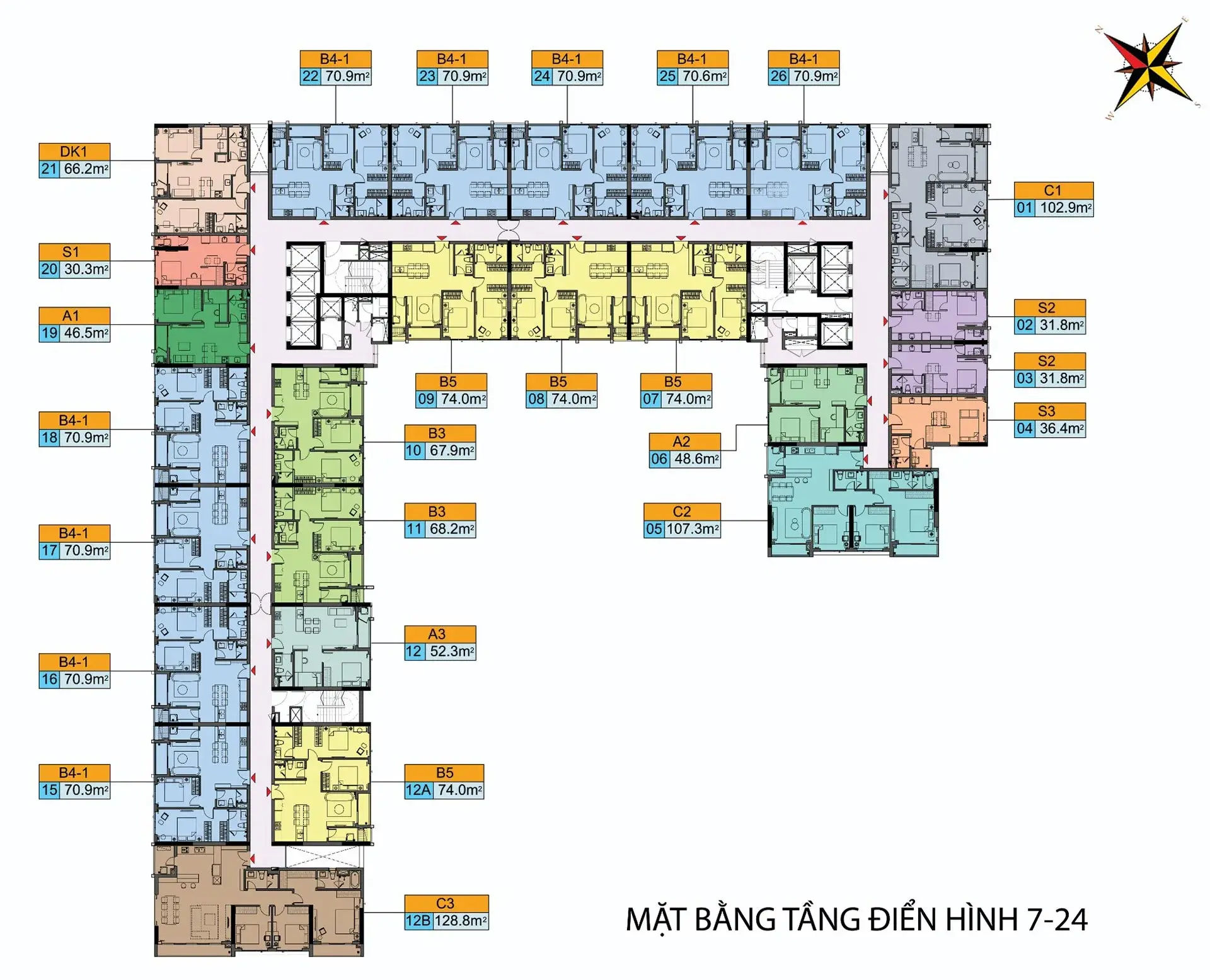Mặt bằng dự án Sentosa Sky Park