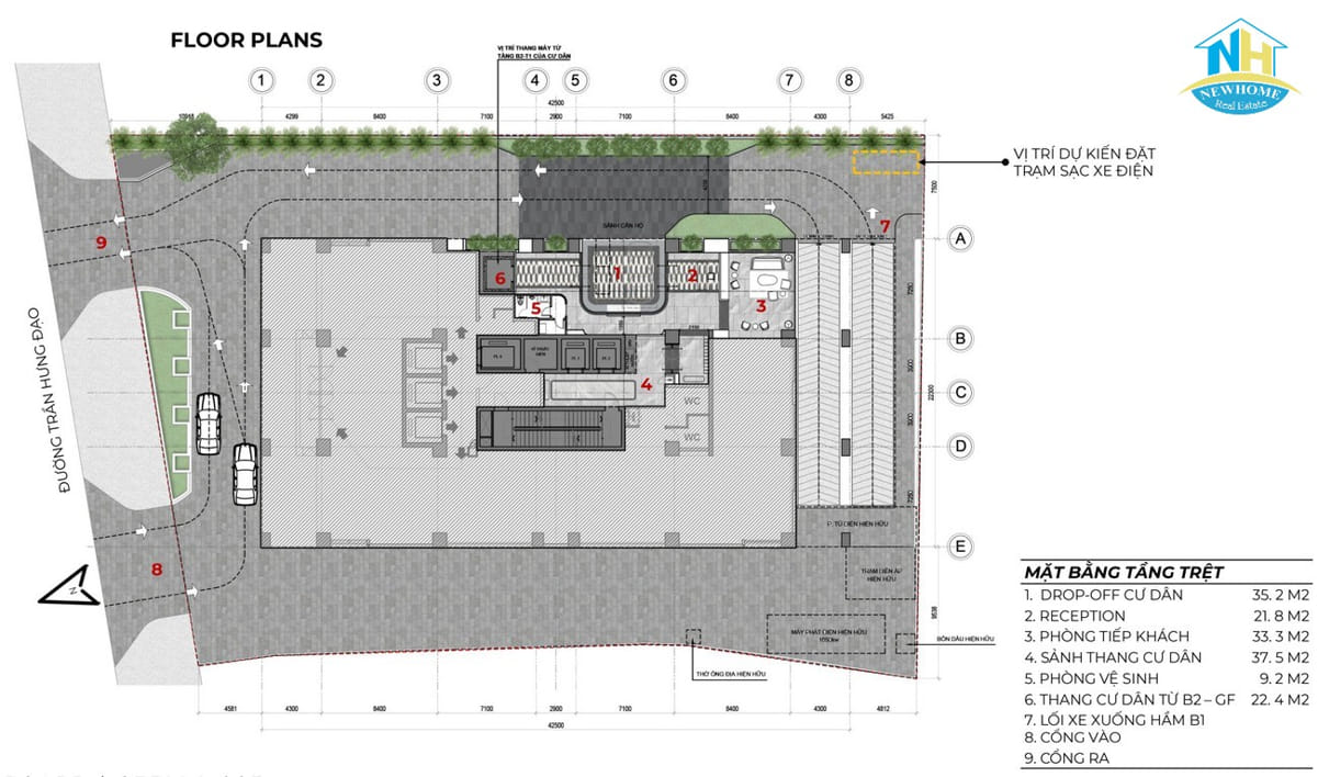 Mặt bằng dự án Stella Residence