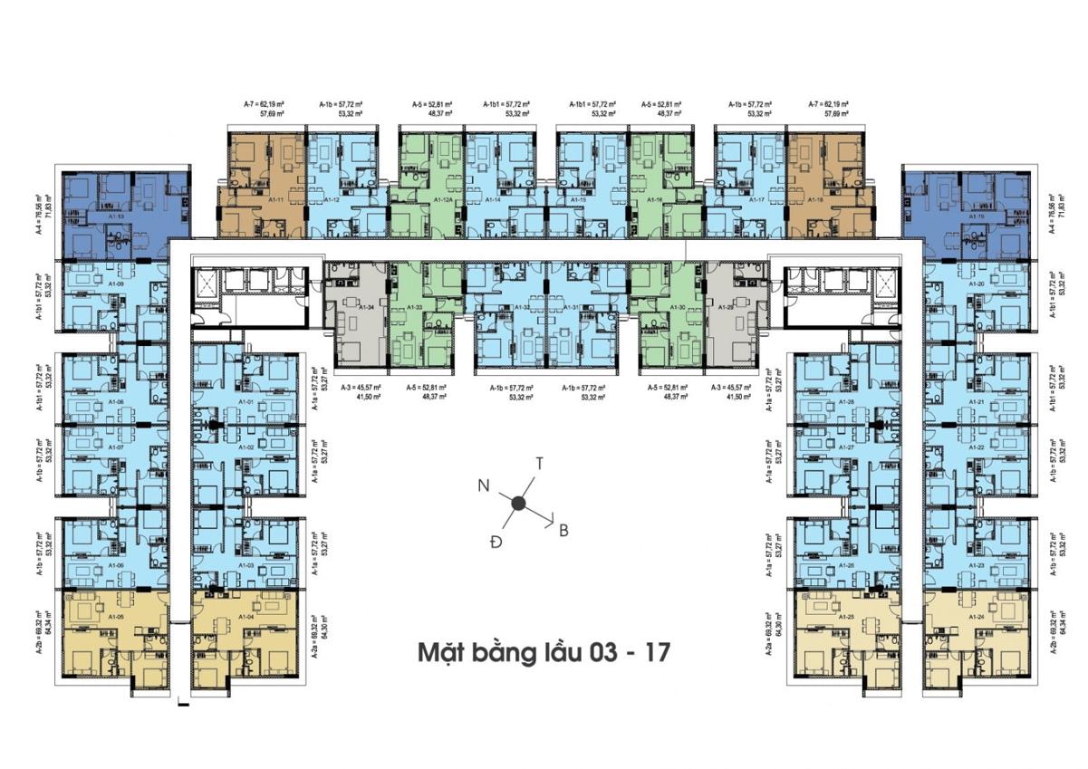 Mặt bằng dự án Sunview Town