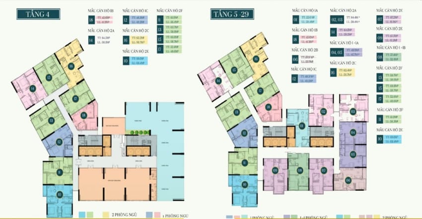 Căn hộ Honas Residence Bình Dương Mặt bằng căn hộ Honas Residence
