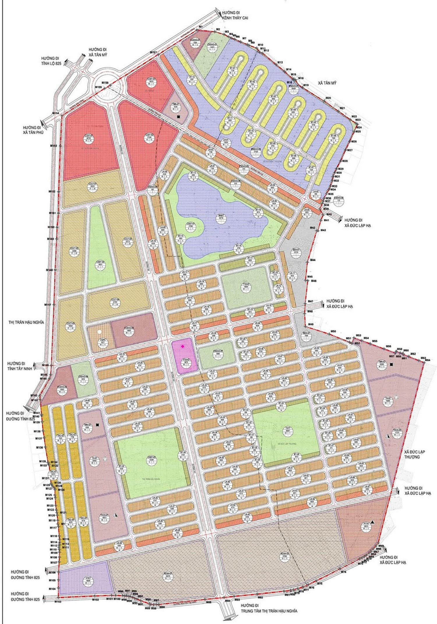 Mặt bằng dự án Vinhomes Green City
