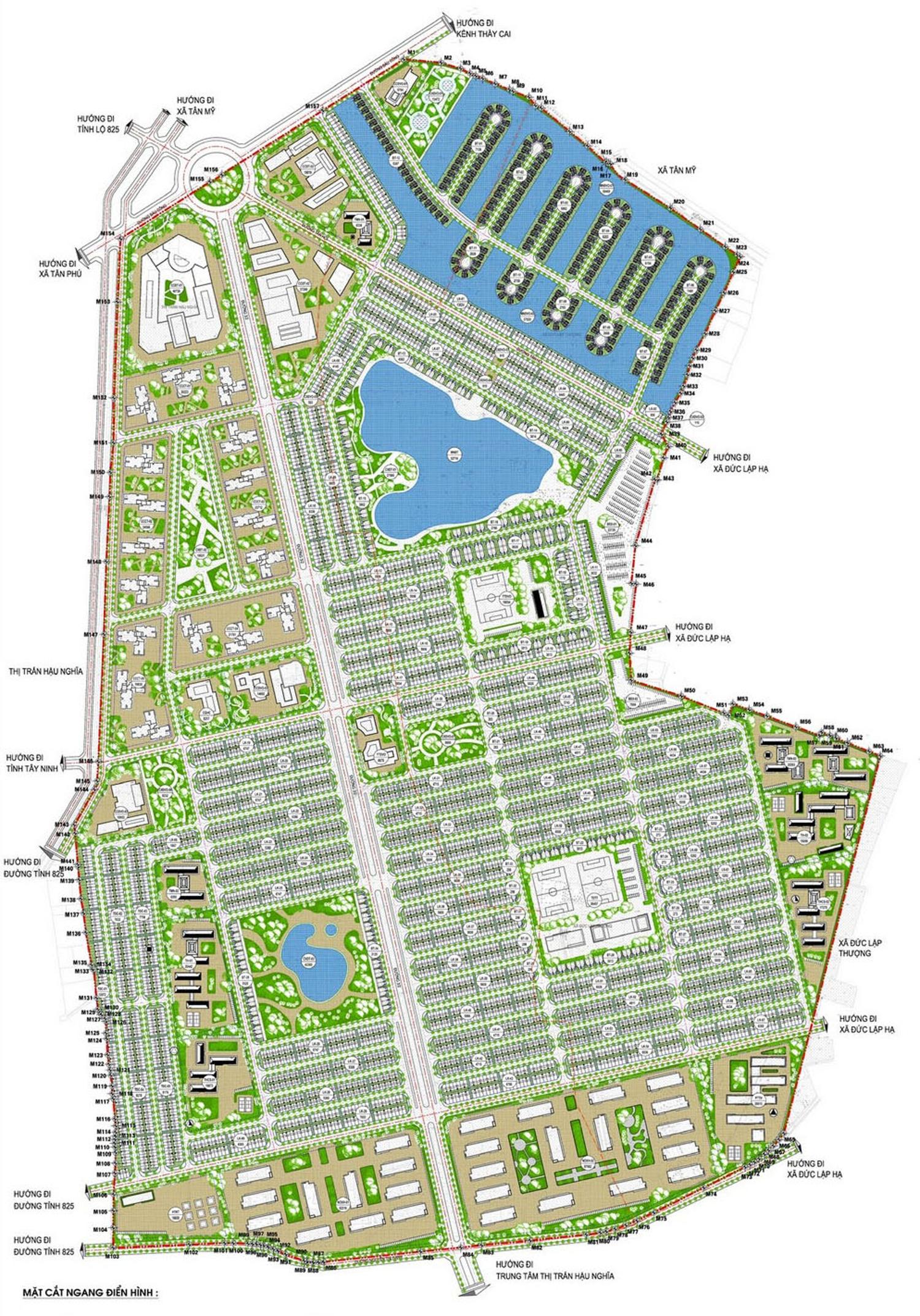 Mặt bằng dự án Vinhomes Green City