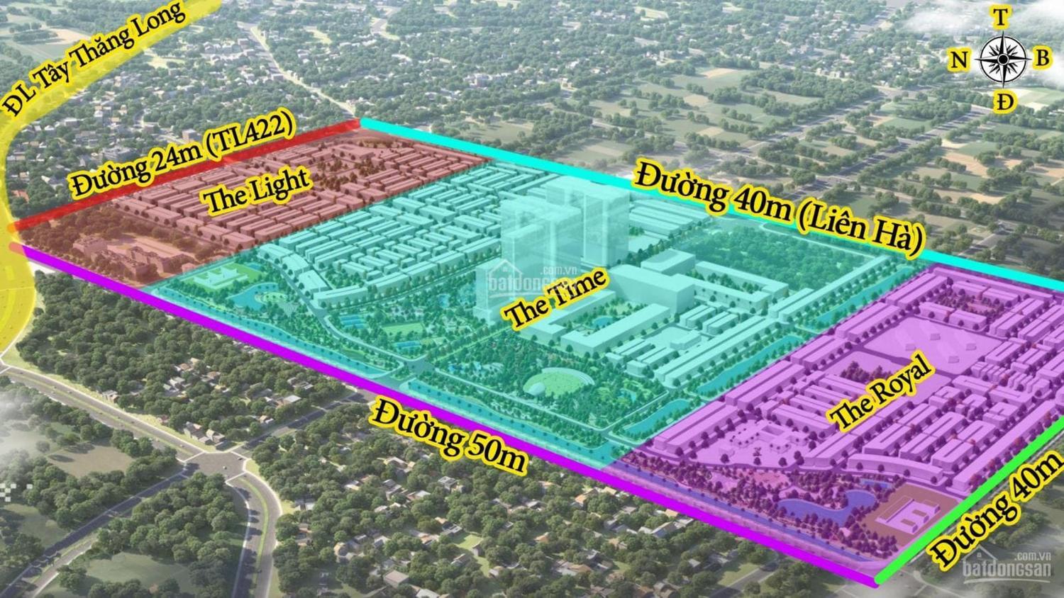 Vinhomes Wonder City Mặt bằng dự án Vinhomes Wonder City