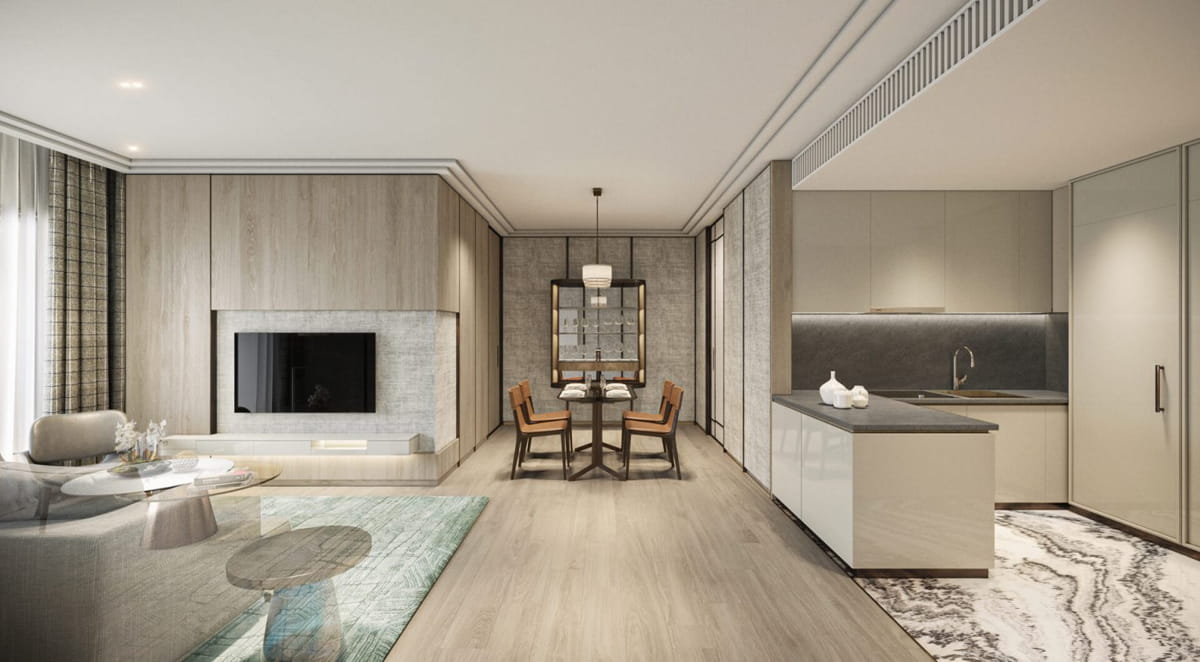 Grand Marina Saigon Nhà mẫu dự án Grand Marina Saigon