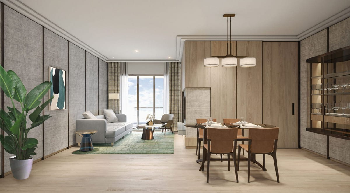 Grand Marina Saigon Nhà mẫu dự án Grand Marina Saigon