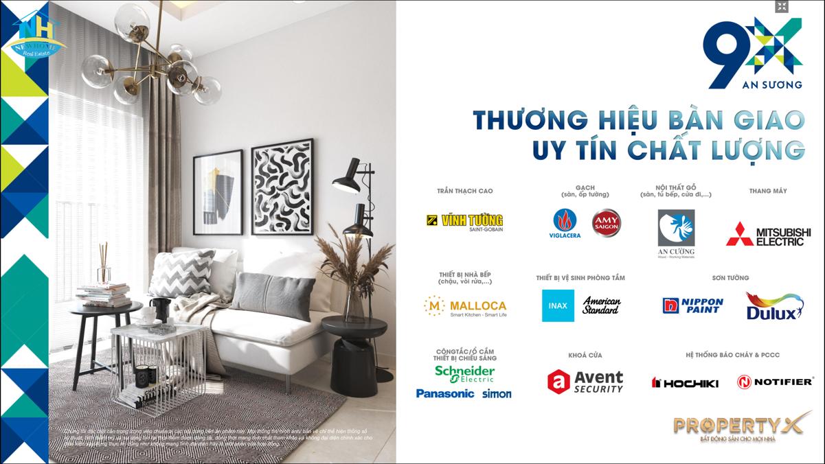 9X An Sương Nội thất bàn giao dự án căn hộ 9X An Sương