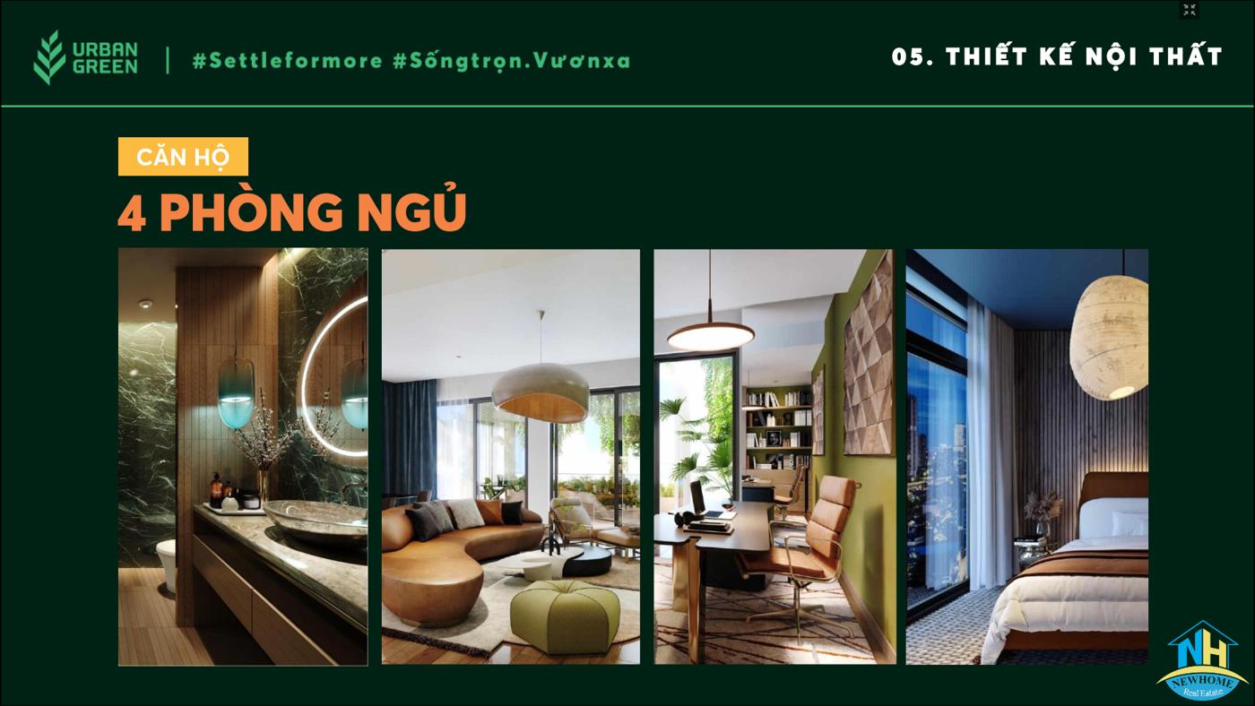 Căn hộ Urban Green Thủ Đức Nhà mẫu Urban Green Thủ Đức