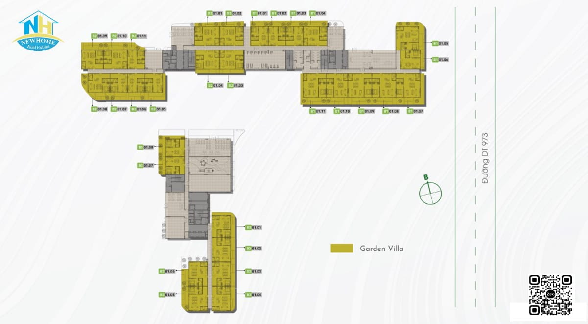 Passo Garden Phú Quốc Mặt bằng dự án Passo Garden