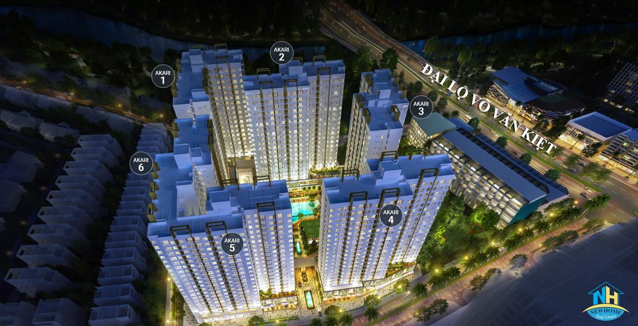 Akari City Bình Tân Phối cảnh dự án Akari City