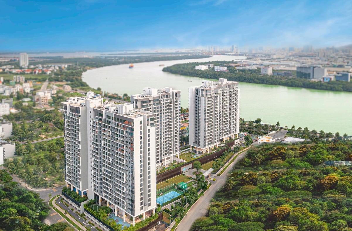 Phối cảnh dự án One Verandah Quận 2