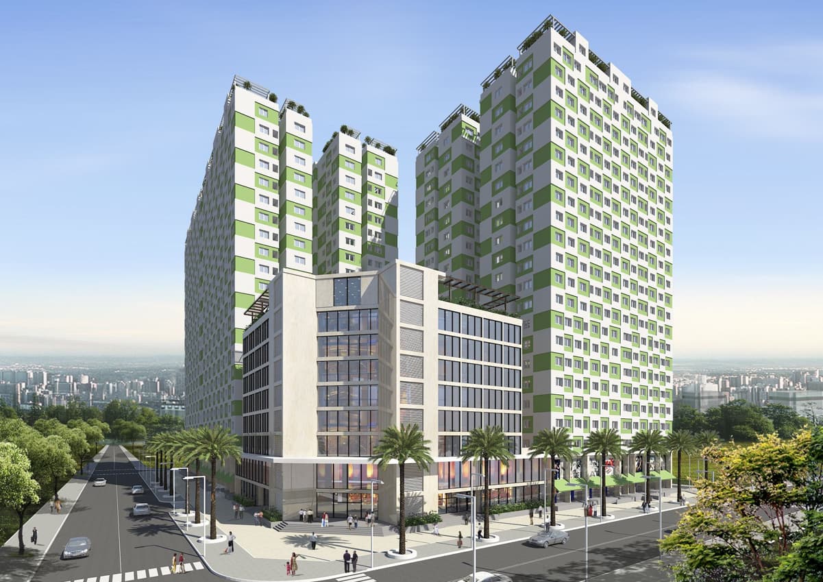 Đạt Gia Residence Phối cảnh dự án Đạt Gia Residence