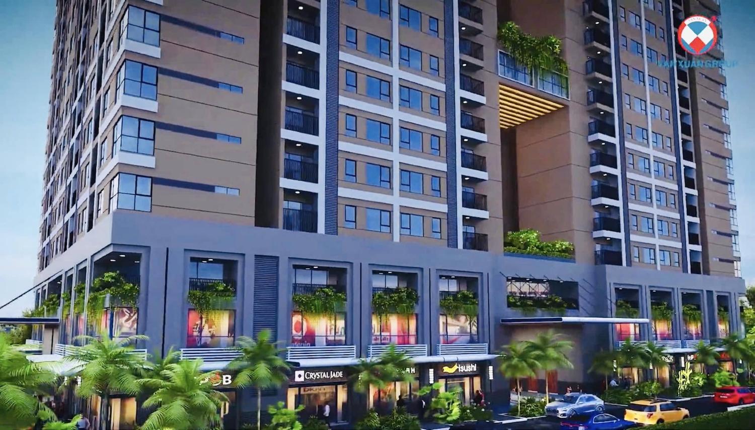 Phối cảnh tuyệt đẹp dự án Happy One Oriana