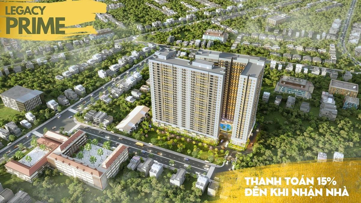 Phối cảnh dự án Legacy Prime Bình Dương