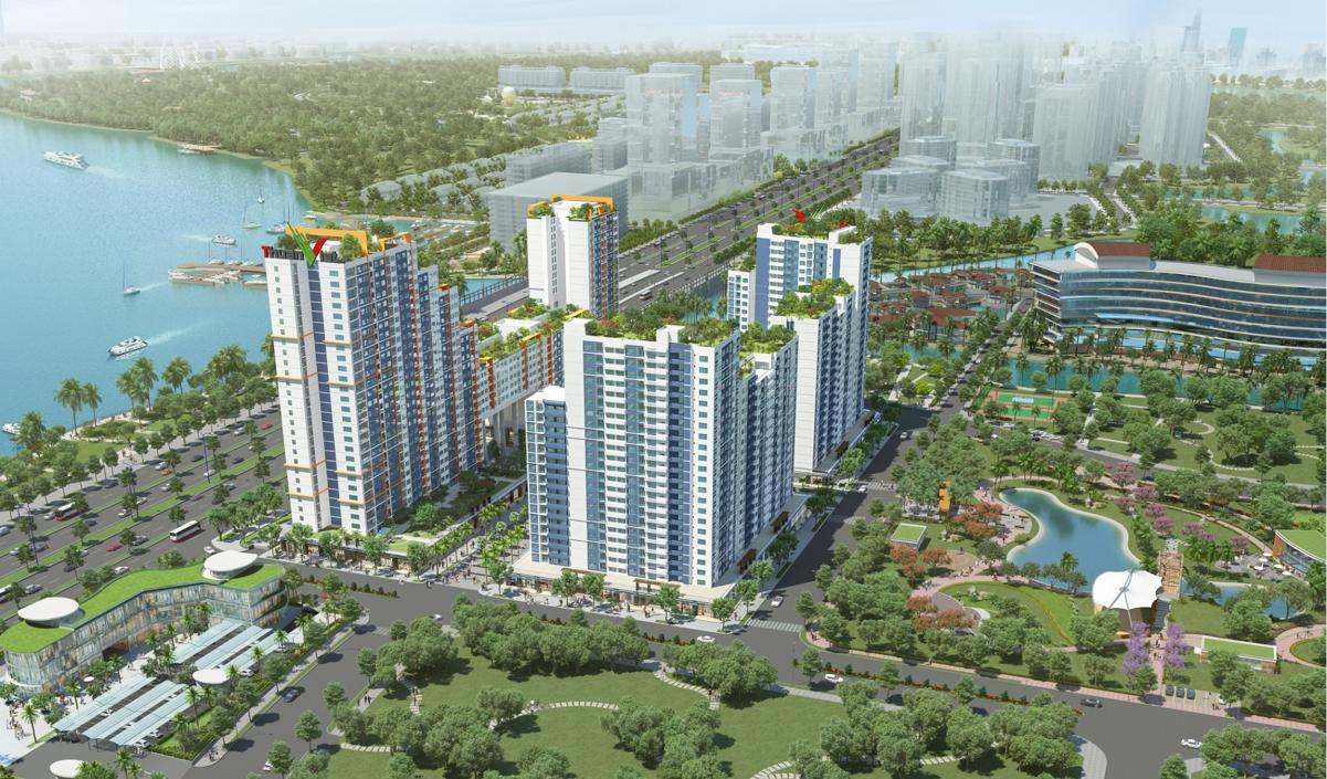 New City Thủ Thiêm Phối cảnh dự án New City Thủ Thiêm