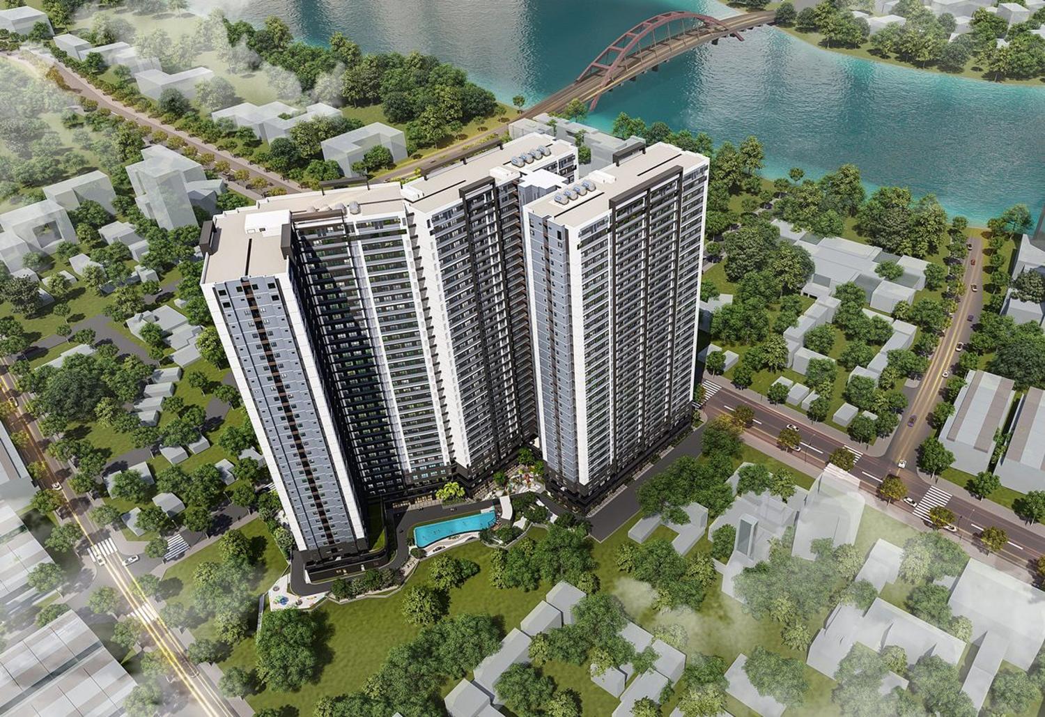 Phối cảnh dự án Fresia Riverside