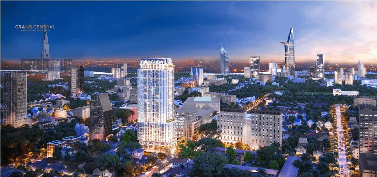 Phối cảnh dự án Grand Central