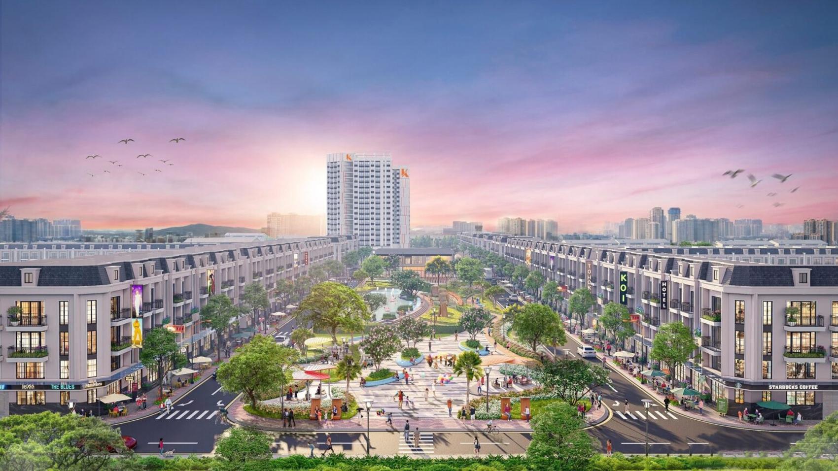 Phối cảnh dự án K-Home New City
