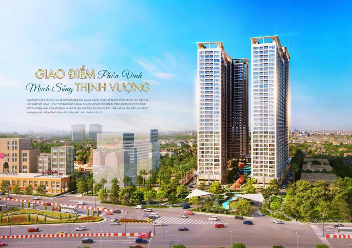 Phối cảnh dự án Lavita Thuận An