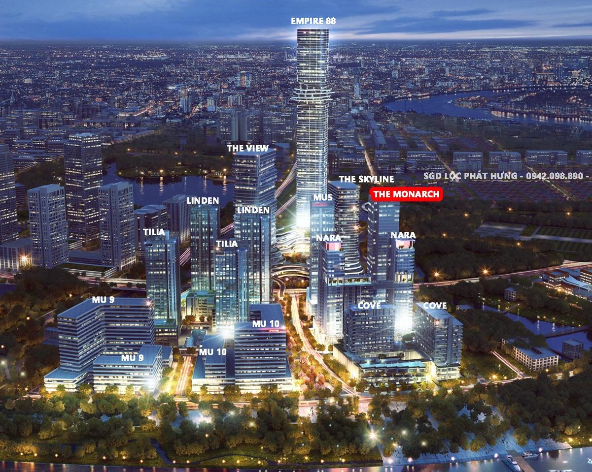 The Monarch Empire City Phối cảnh The Monarch Empire City
