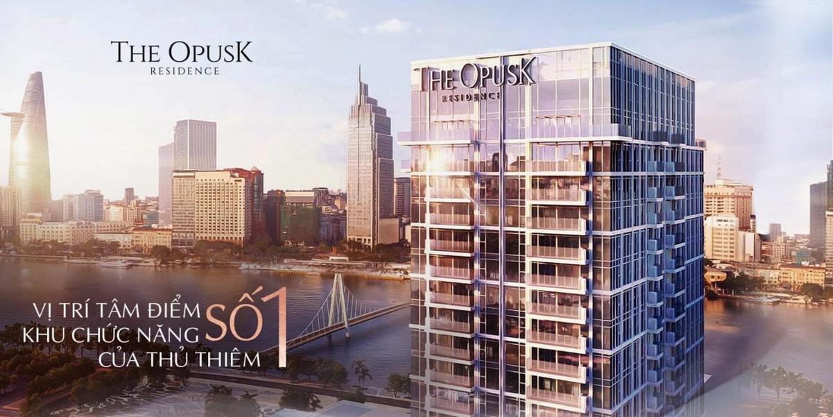 Phối cảnh dự án The Opusk Thủ Thiêm