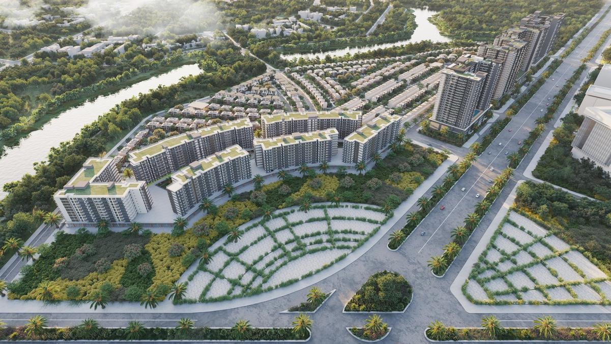 Phối cảnh The Orchard Bình Dương