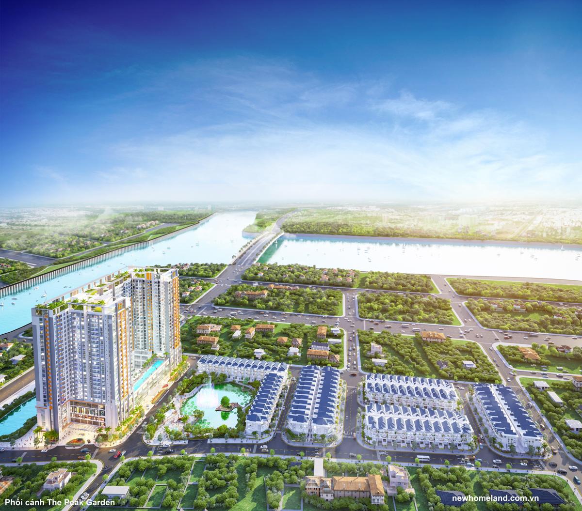 Phối cảnh The Peak Garden